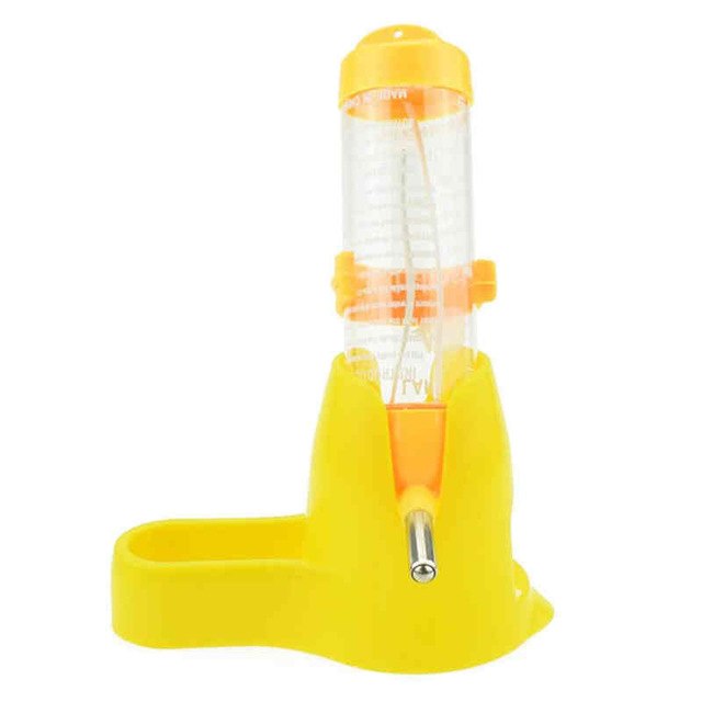 3 IN 1 Plastic Pet Hamster Water Bottle Feeder