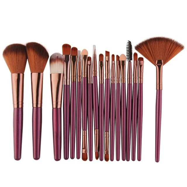 MAANGE 18Pcs Makeup Brushes Set