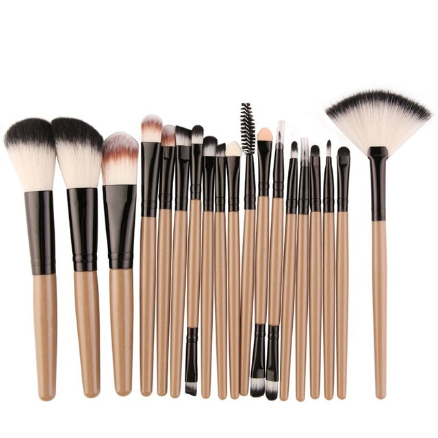 MAANGE 18Pcs Makeup Brushes Set