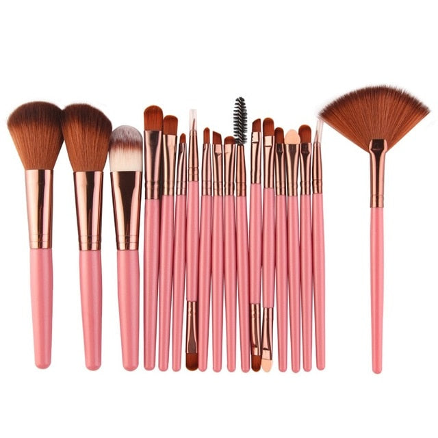 MAANGE 18Pcs Makeup Brushes Set