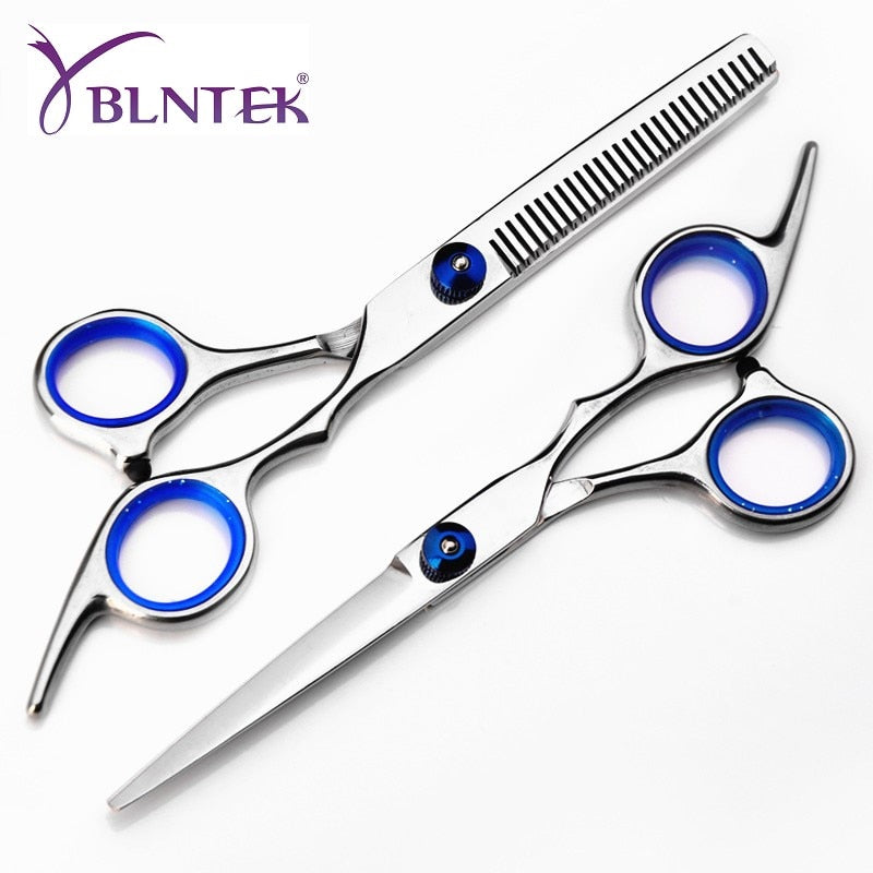 YBLNTEK Hairdressing Scissors 6 Inch Hair Scissors Professional Barber Scissors Cutting Thinning Styling Tool Hairdressing Shear