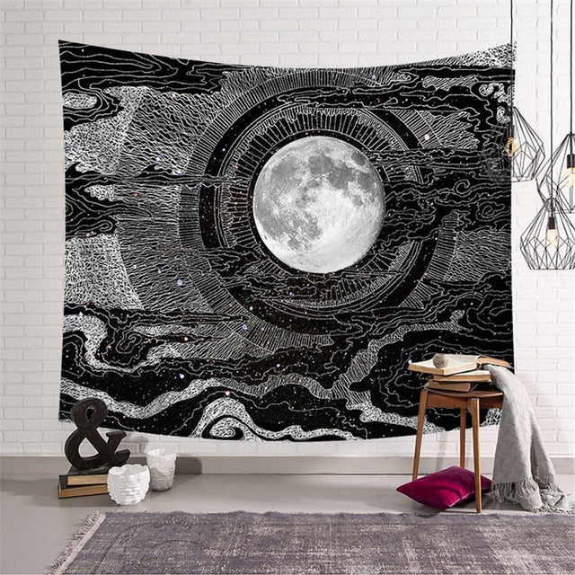 Wall Hanging Tapestry 150*150 CM Seawater Square Tapestry bed Carpet Throw Yoga Mat boho decor Traveling Camping wall Tapestry