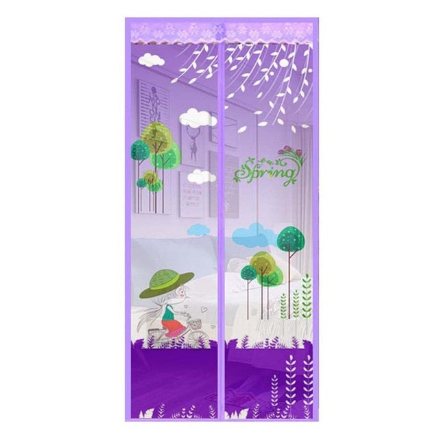 Hands-free Magnetic mosquito net door net Anti fly insect mosquito door screen Anti-Mosquito Magnetic curtain mesh for door