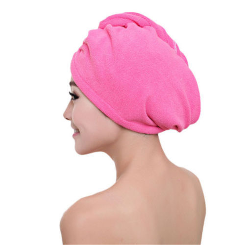 Quick Drying Microfiber Hair Towel Wrapped Turban Turbie Twist Hat Caps Spa Bath Water Absorbing Dry Hair Home Textile