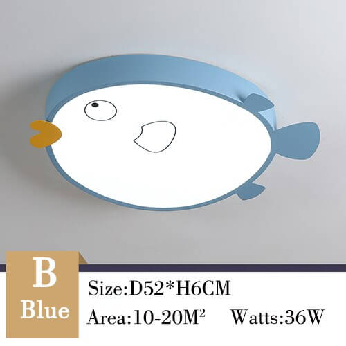 Children's room ceiling light girl princess boy room modern minimalist personality creative cartoon led ceiling bedroom lamps