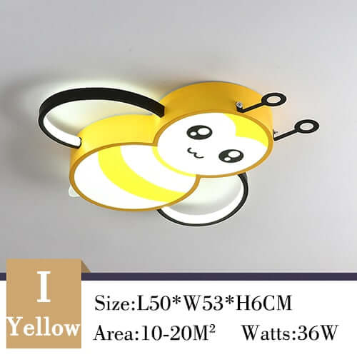 Children's room ceiling light girl princess boy room modern minimalist personality creative cartoon led ceiling bedroom lamps