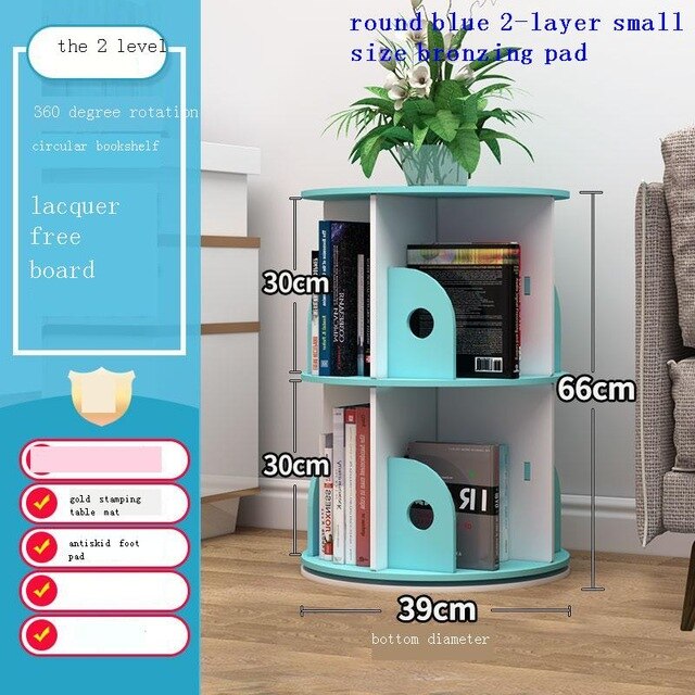 Industrielle Mobili Per La Casa Ladder Shelf Libreria Legno Rotatable Rotate Modern Librero Book Rack Bookcase Bookshelf Case