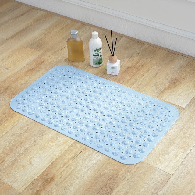 Anti-Slip Shower Mat, Bath Mat with Suction Cup Bathroom Carpet/Mat Foot Massage Rubber Mat In The Bathroom Rug Mutli-Optional